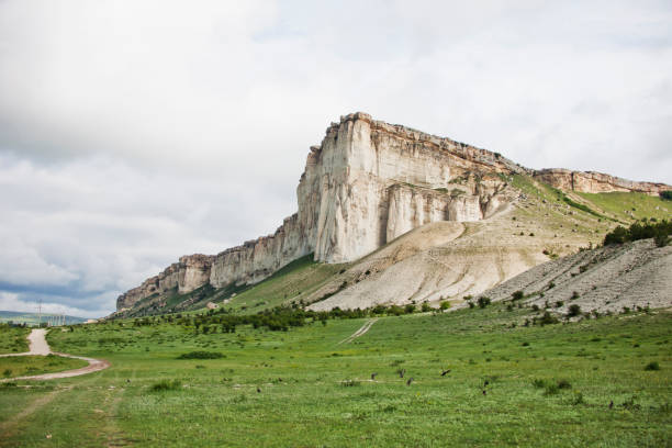 istock White Rock in Crimea. Mount Ak-Kaia 665472280