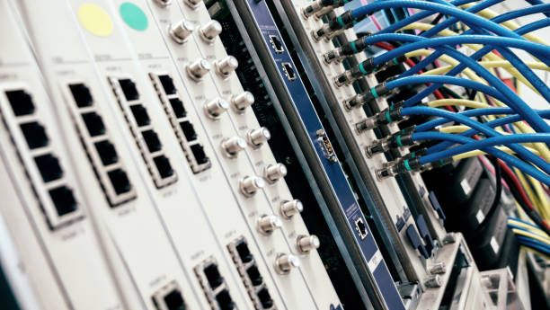 istock CMTS cards used by isps in networking industry 665483476