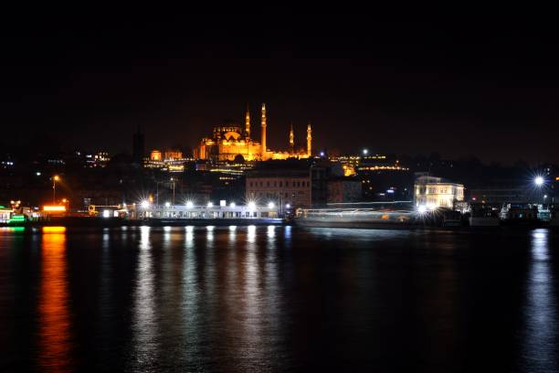 istock Istanbul Turkey at night - architecture travel background 665493246