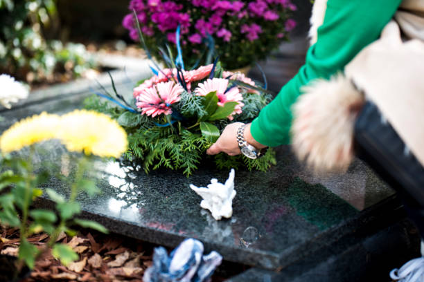 vi saknar dig - blommor grav bildbanksfoton och bilder