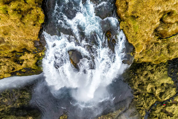 istock Aerial view waterfall Seljalandsfoss 665510594