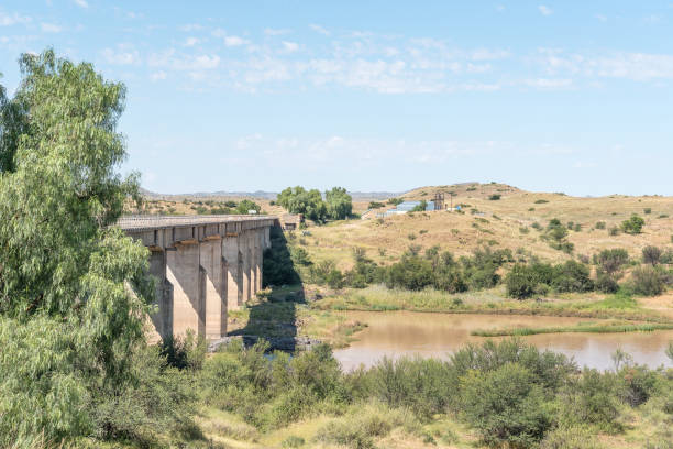 istock Bridge over the Gariep River between Philippolis and Colesberg 665511524
