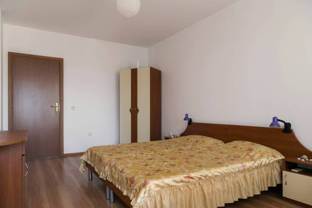 istock Bedroom in apartment 665524956