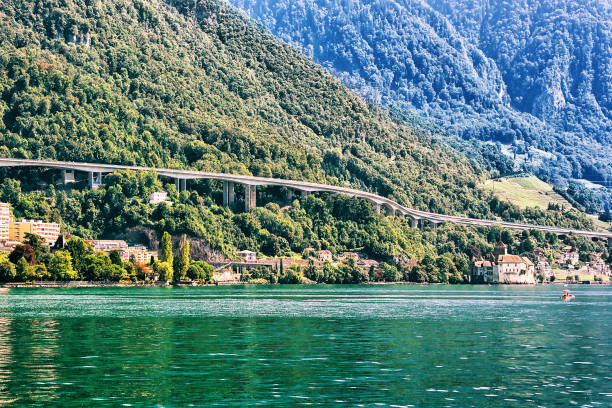 istock Montreux Riviera on Geneva Lake 665525226