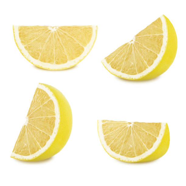 istock Set of white grapefruit isolated on a white background. 665532830