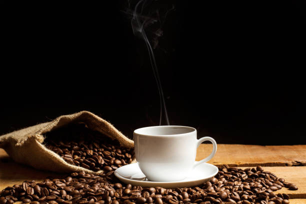 istock Cup of hot coffee 665540568
