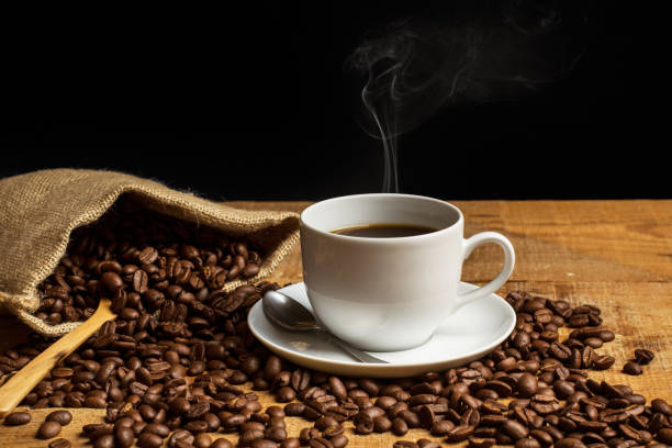 istock Cup of hot coffee 665541520