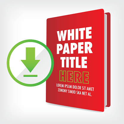 Download the Whitepaper or Ebook Graphic with Replaceable Title, Cover, and CTAs with Call to Action Buttons.