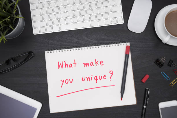 istock What make you unique with office table desk 665588654