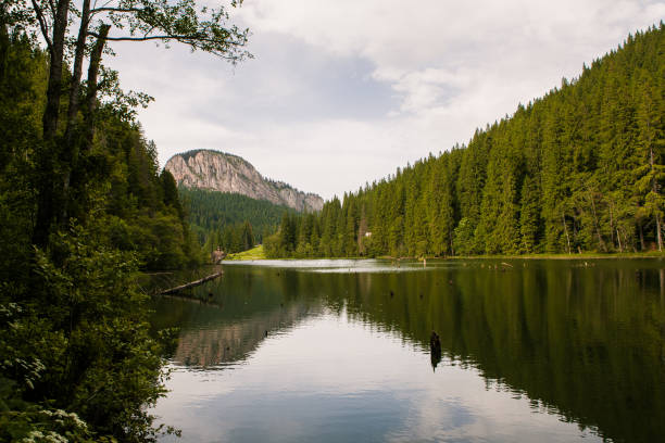 istock Red Lake - Red Lake, Eastern Carpathians, Romania 665603166