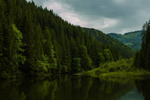 Red Lake - Red Lake, Eastern Carpathians, RomaniaRed Lake - Red Lake, Eastern Carpathians, Romania