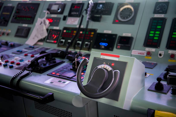 istock steering control  in tanker ship 665623166