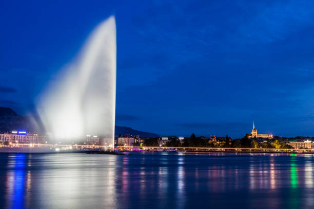 istock Jet d'Eau in Geneva 665629746