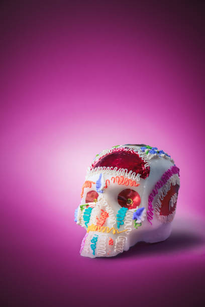 istock Sugar Skull used for altars at 