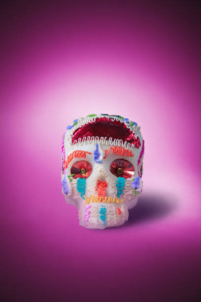 istock Sugar Skull used for altars at 