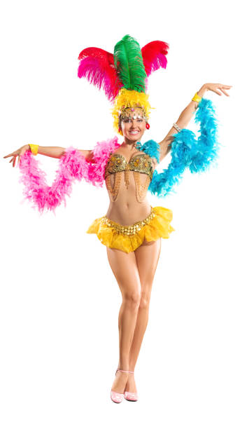 ballerina di samba - samba dancing foto e immagini stock