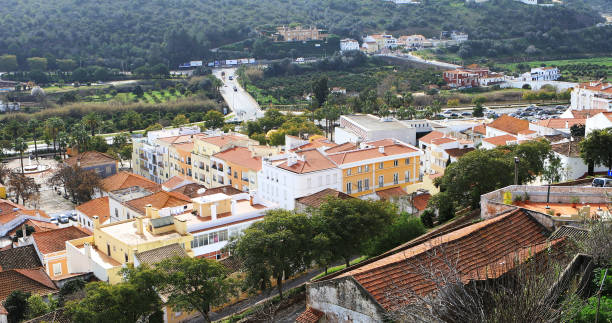 istock View from rooftops, Silves in Portugal 665648516