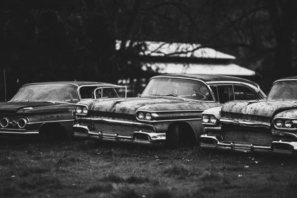 istock Abandoned Classic Cars 665656826