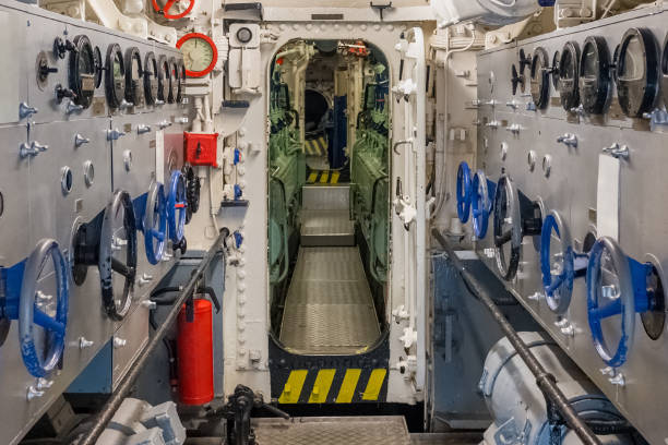 istock engine room of the ship 665670450