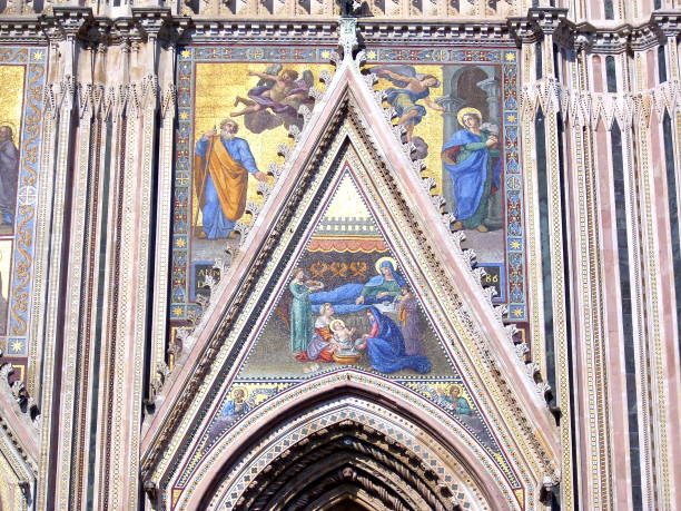 istock Facade of Orvieto cathedral 665670964
