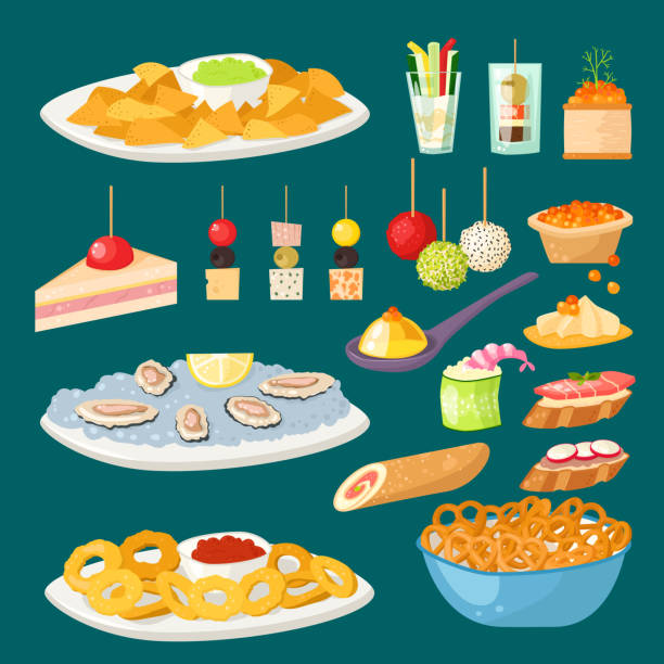 Visual Appetizers 55,200+ Appetizers Stock Illustrations, Royalty-Free Vector Graphics ...