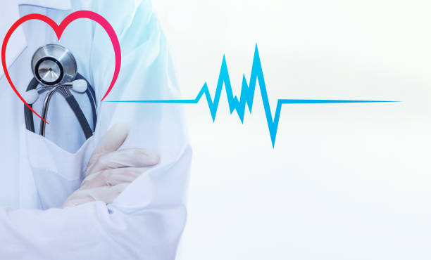 istock Doctor with a stethoscope for heart. 665692712
