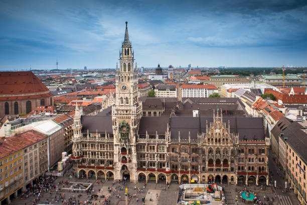 istock City hall at the Marienplatz in Munich, Germany 665692776