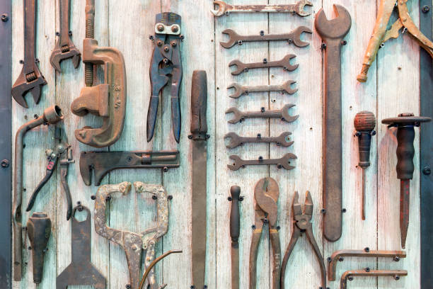 istock The various type of tool in tool room. 665699096
