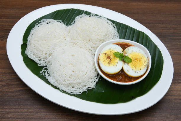 istock Kerala breakfast Idiyappam or Appam 665702186