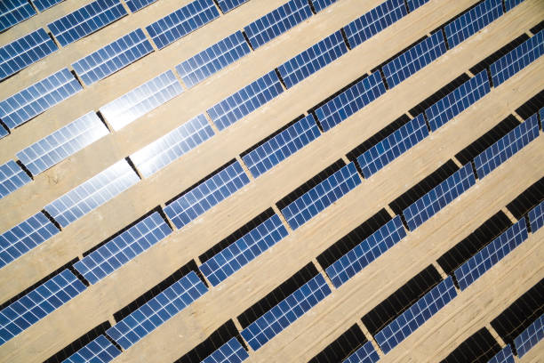 istock solar panels in the field 665707890