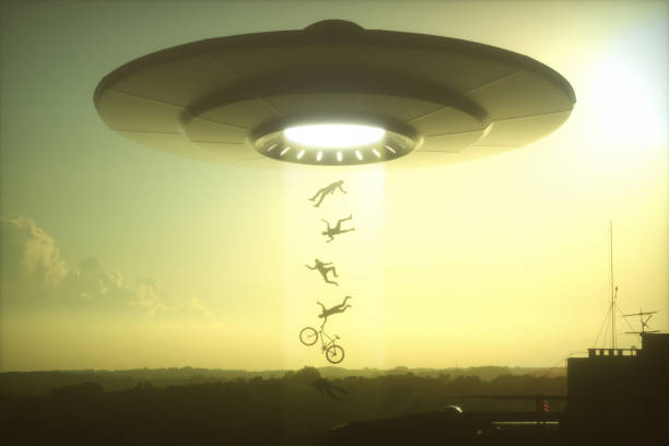 uprowadzenie cudzoziemca ufo - ufology zdjęcia i obrazy z banku zdjęć