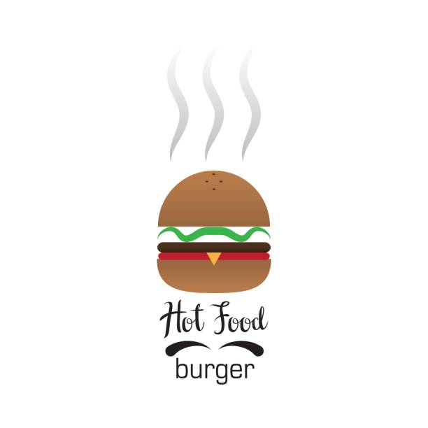 istock hot burger / hot food icon on white background, vector illustration 665714274