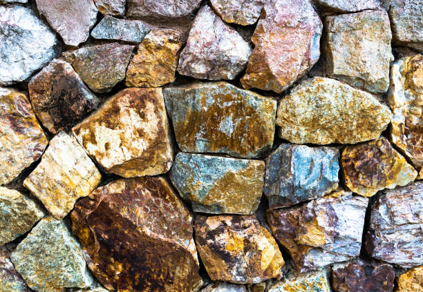 Stone Wall Background stock photo