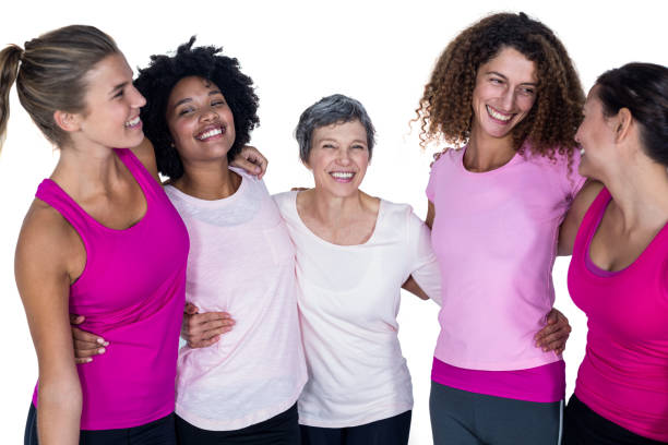 istock Smiling women with arms around 665737056