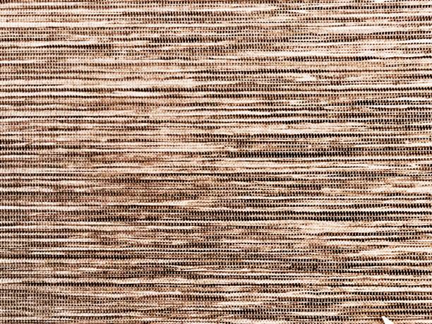 bouchent avec motif de fond de texture browntextile - close to brown wool canvas photos et images de collection