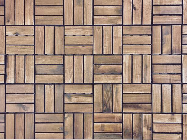 istock Horizontal Brown Texture Fragment of Parquet Background 665744162