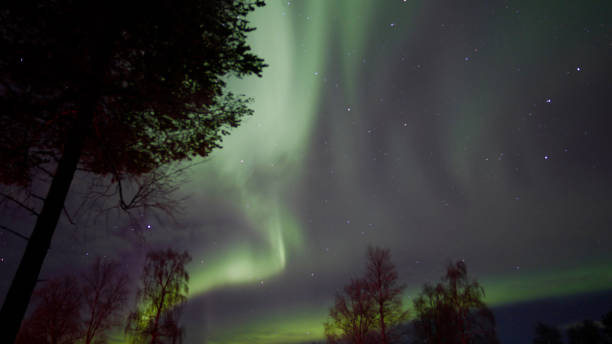 istock Aurora Borealis of Finnish Lapland 665758034