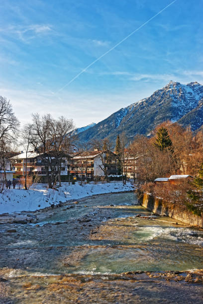 istock Alps Partnach River in winter Garmisch Partenkirchen 665760704