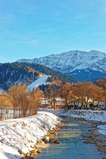istock Alps Partnach River at winter Garmisch Partenkirchen 665760716