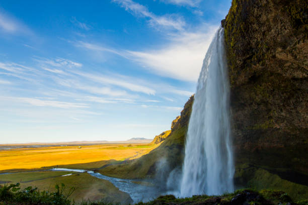 istock Majestic view of Seljalandsfoss Waterfall 665761298