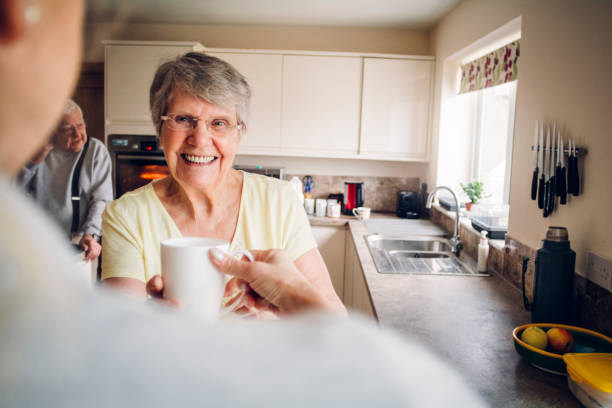 Senior Woman in her Kitchen