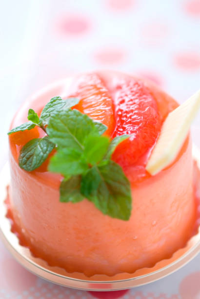 Grapefruit mousse