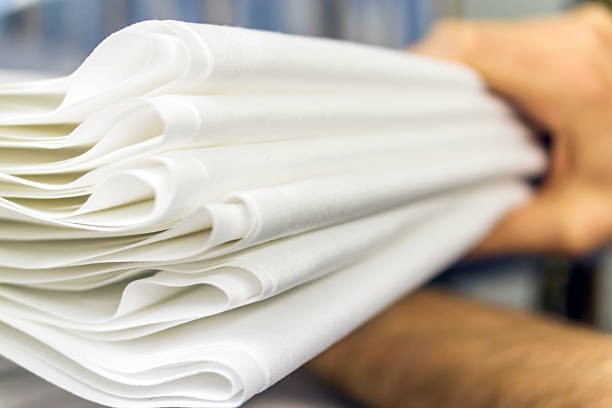 pralnia - cotton textile material industry zdjęcia i obrazy z banku zdjęć