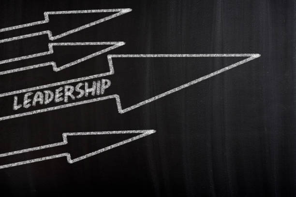 istock Chalk diagram of a leadership concept 665823432