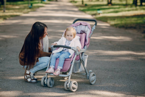istock Family walk in the park 665823994