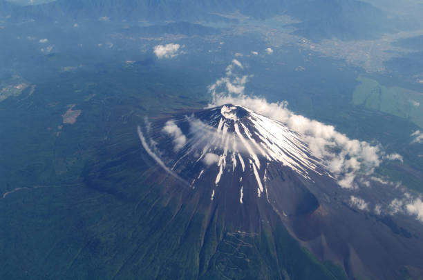 istock Aerial view of Mt. Fuji 665825398
