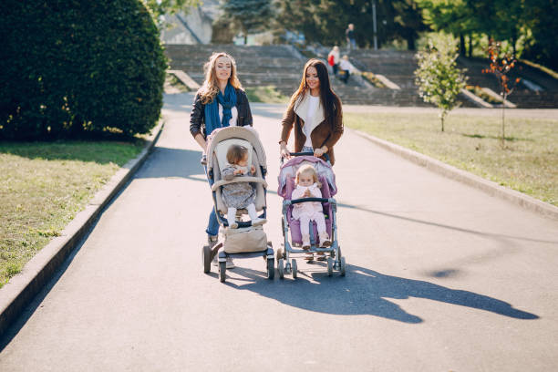 istock Family walk in the park 665831742