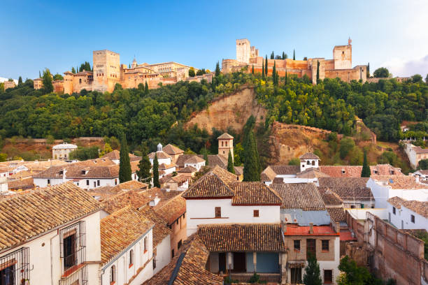 istock Alhambra at sunset in Granada, Andalusia, Spain 665836632