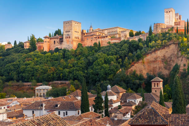 istock Alhambra at sunset in Granada, Andalusia, Spain 665836712