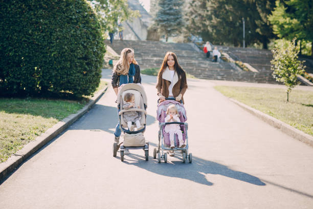 istock Family walk in the park 665837406
